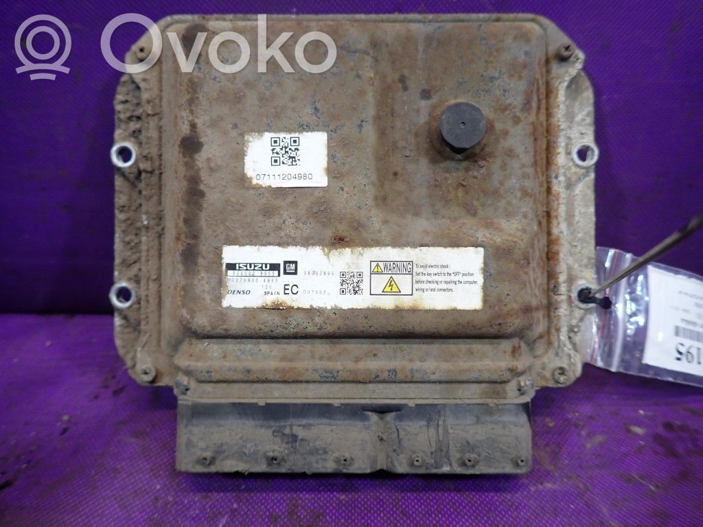 Opel Astra H Engine control unit/module ECU 
