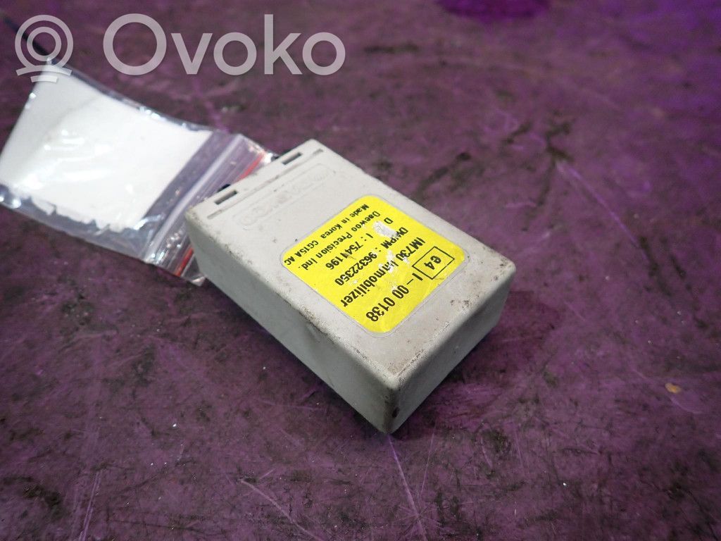 Chevrolet Matiz Immobilizer control unit/module 
