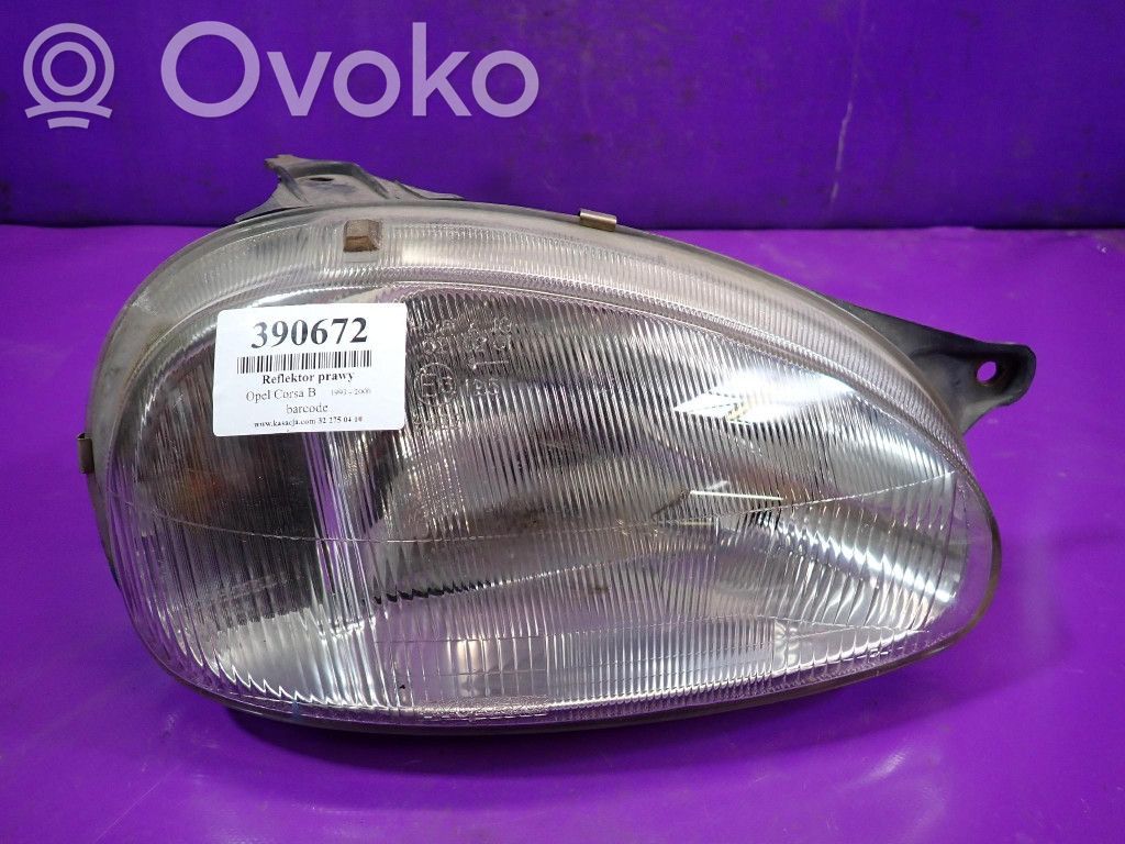 Opel Corsa B Headlight/headlamp 