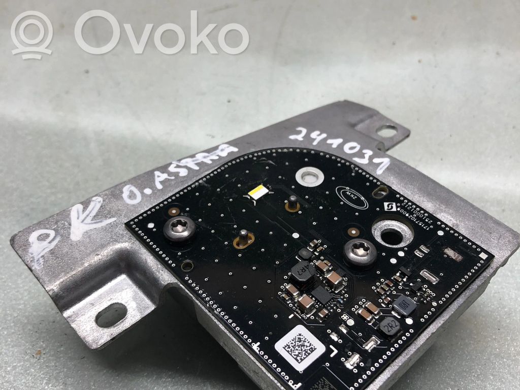 Opel Astra K Módulo de control de balasto LED 