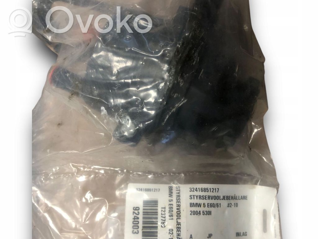 Serbatoio/vaschetta del liquido del servosterzo   6851217