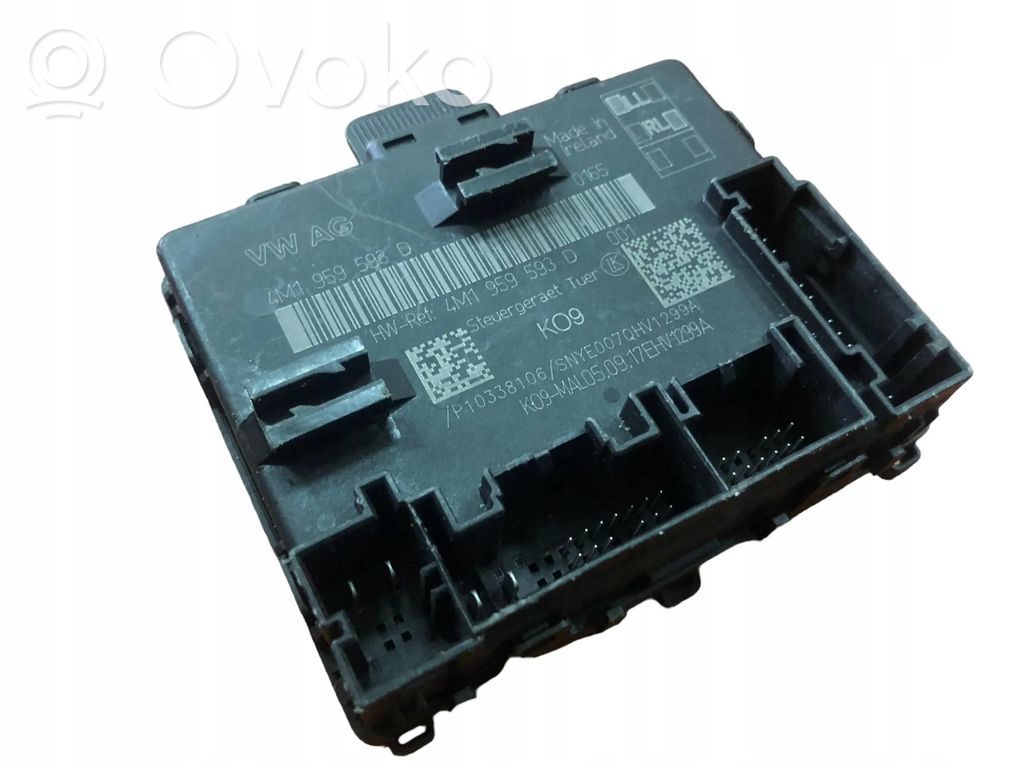 Door control unit/module   4M1959593D,4M1959593D