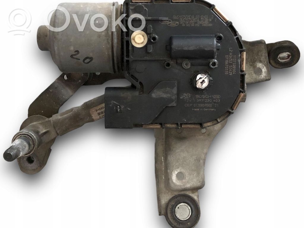 Ford S-MAX Mechanizm i silniczek wycieraczek szyby przedniej / czołowej 