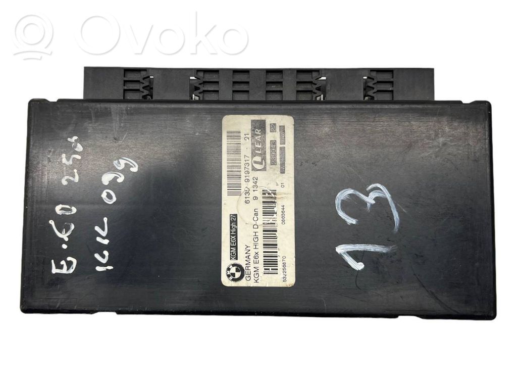 BMW 5 E60 E61 Modul confort 