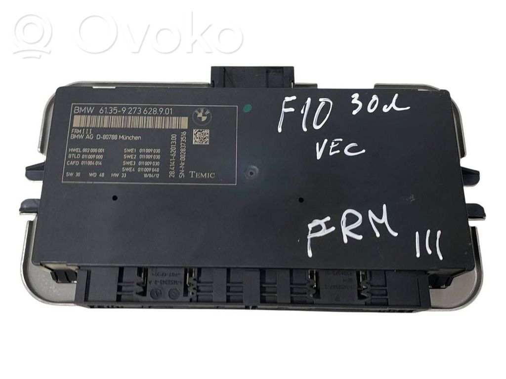 BMW 5 F10 F11 Modul lumini LCM 