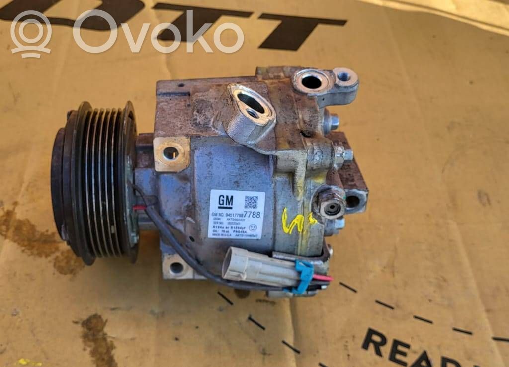 Opel Adam Klimakompressor Pumpe 