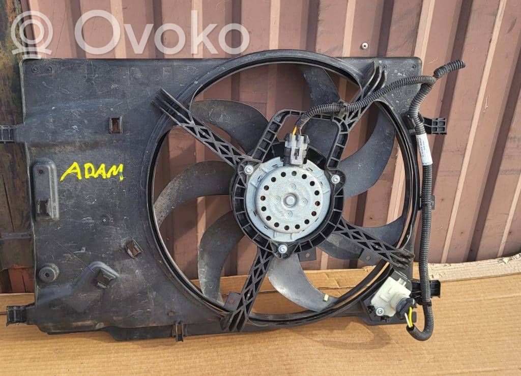 Opel Adam Elektrisks radiatoru ventilators 
