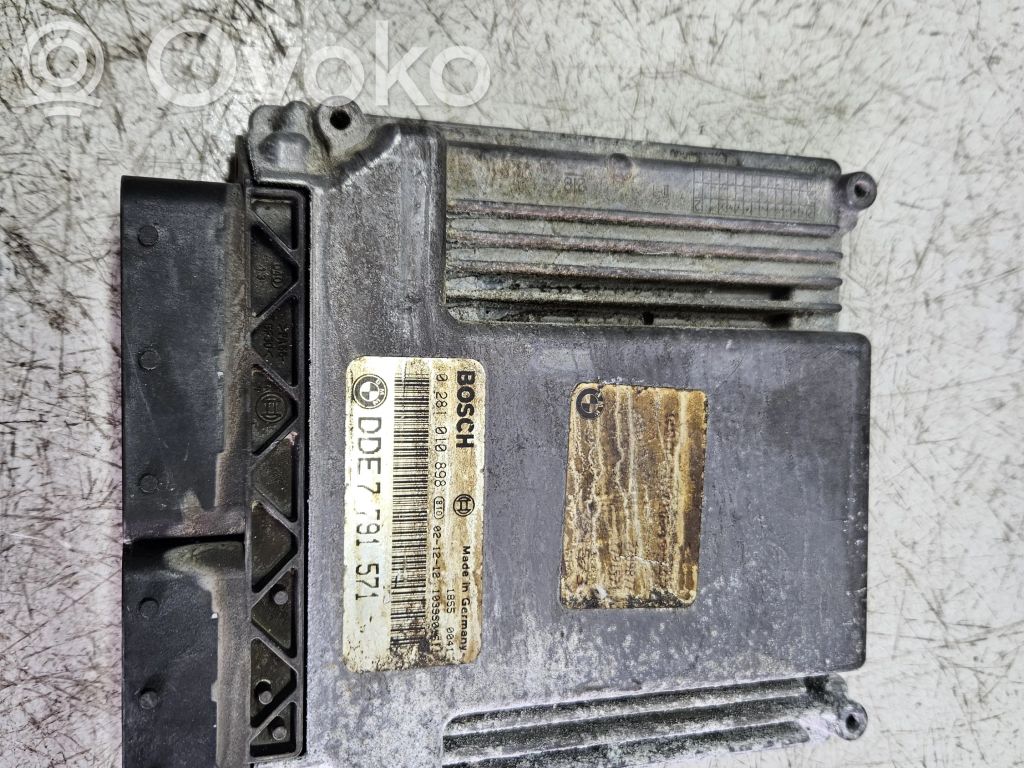 BMW 7 E65 E66 Engine control unit/module 