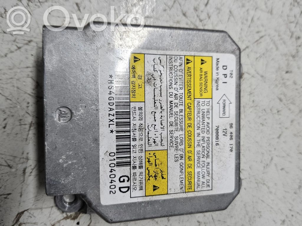 Daewoo Kalos Airbag control unit/module 