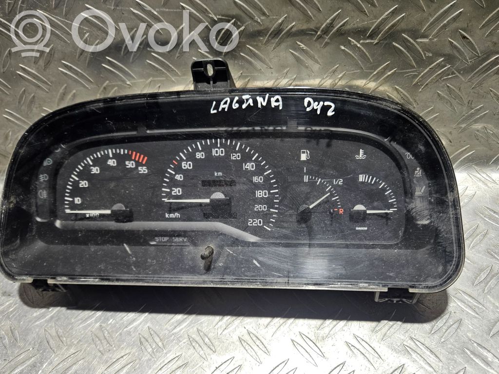 Renault Laguna I Speedometer (instrument cluster) 