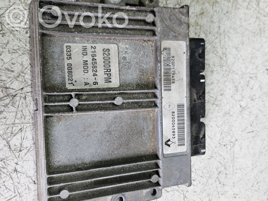 Engine control unit/module   8200045893,8200129458