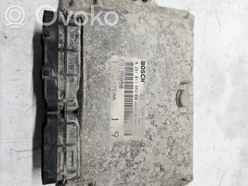 Fiat Stilo Engine control unit/module 