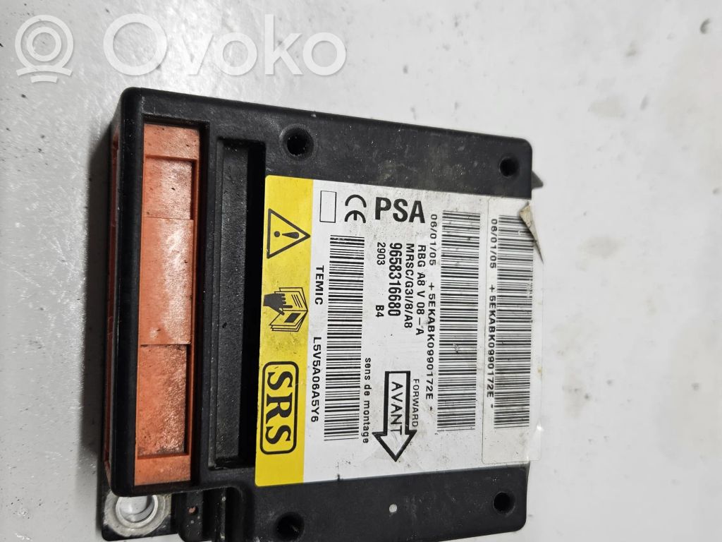 Citroen C3 Airbag control unit/module 