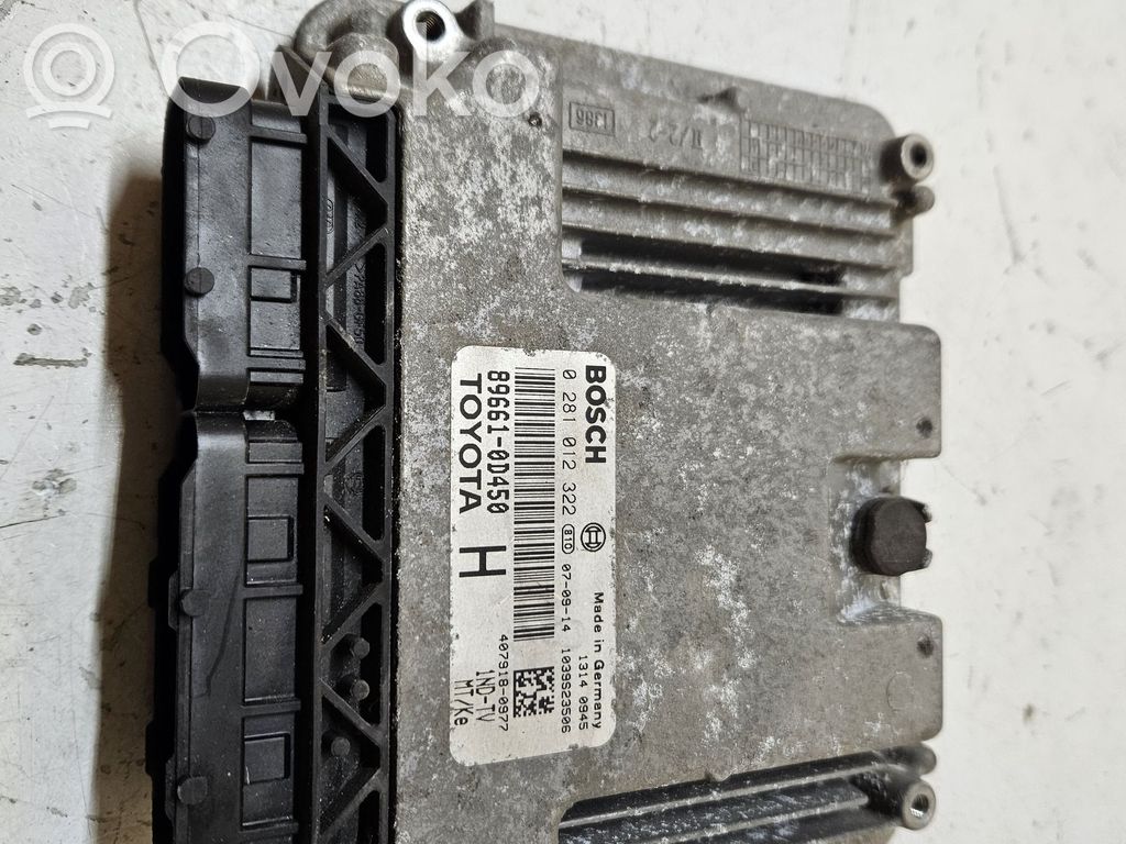 Engine control unit/module   0281012322,896610D450