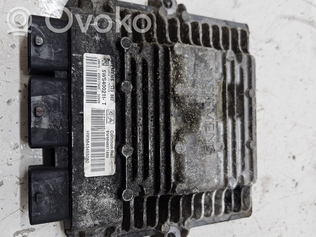 Citroen C3 Engine control unit/module 