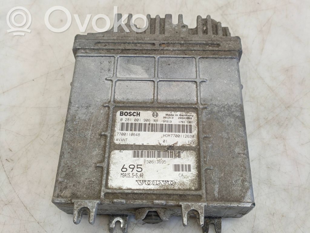 Volvo S40, V40 Engine control unit/module 