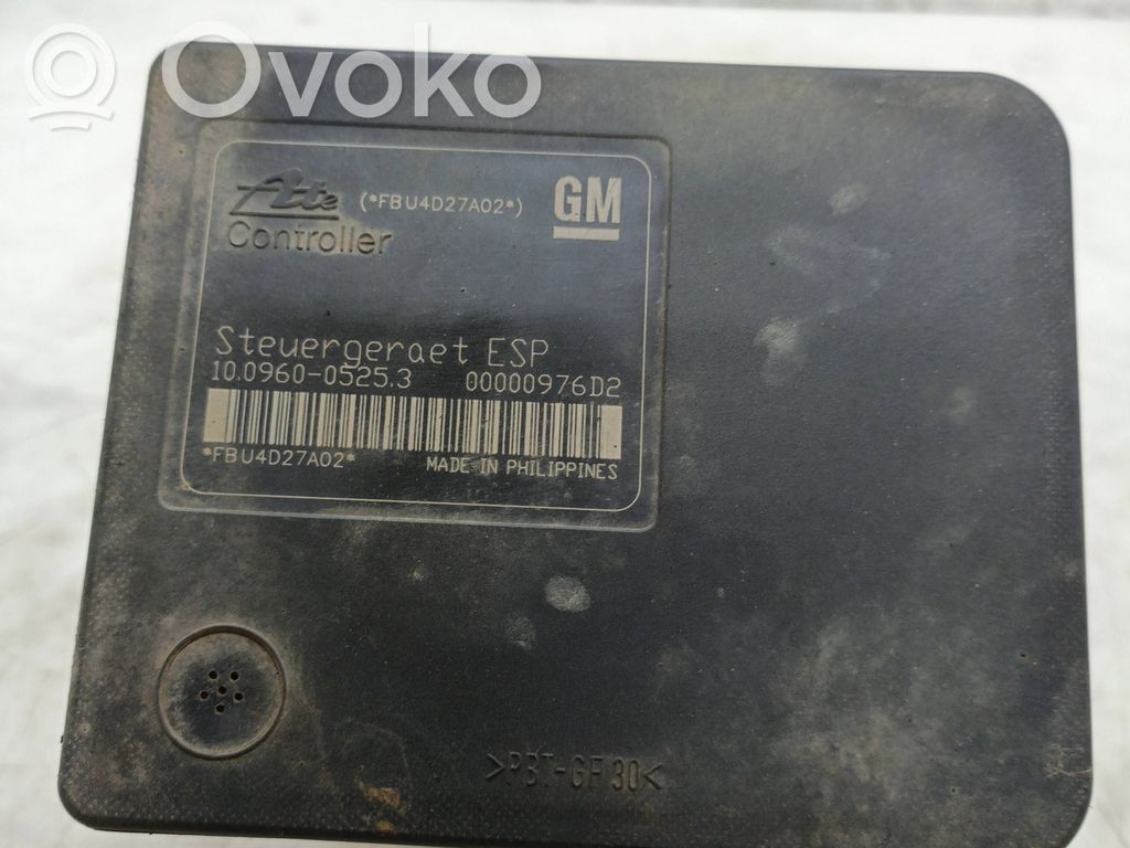 Opel Astra H ABS bloks 