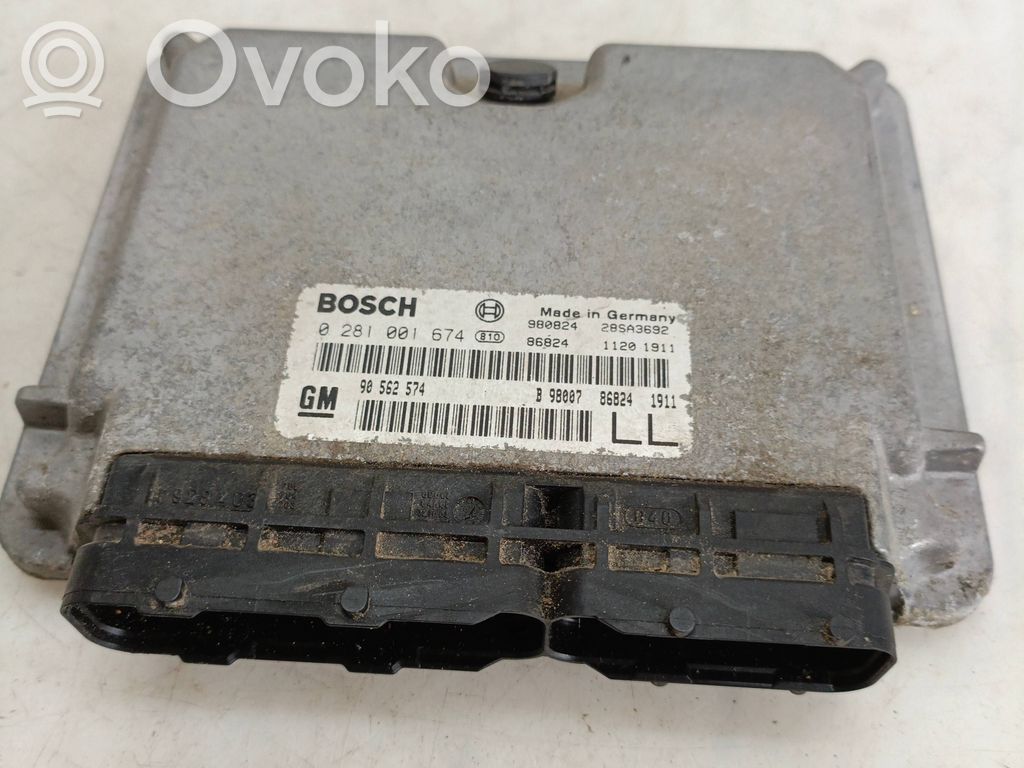 Opel Astra G Engine control unit/module 