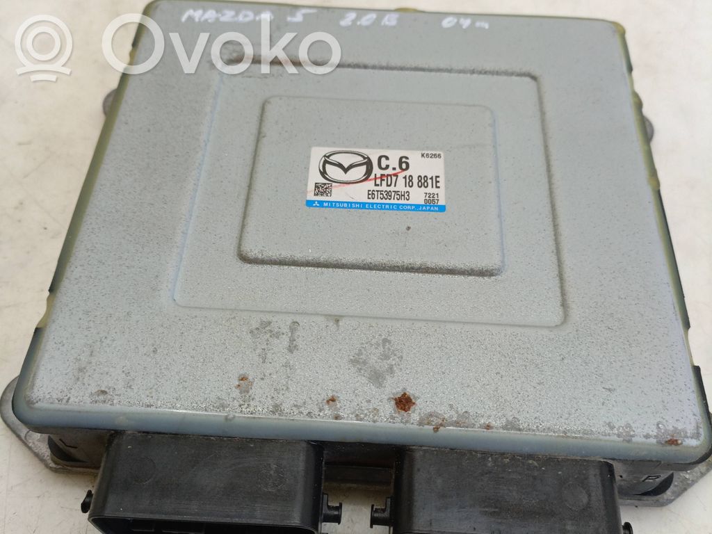 Mazda 5 Engine control unit/module 