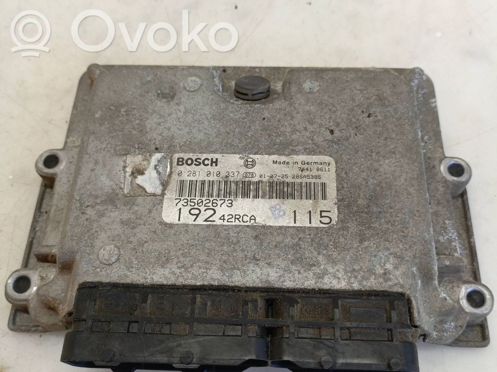 Fiat Stilo Engine control unit/module 