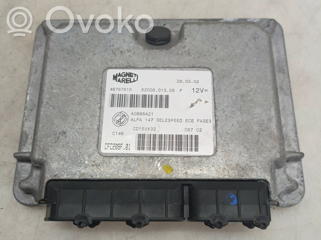 Alfa Romeo 147 Engine control unit/module 