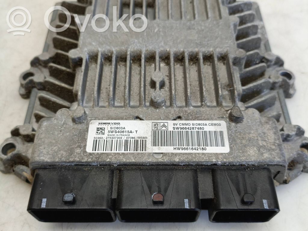 Citroen C4 I Picasso Engine control unit/module 