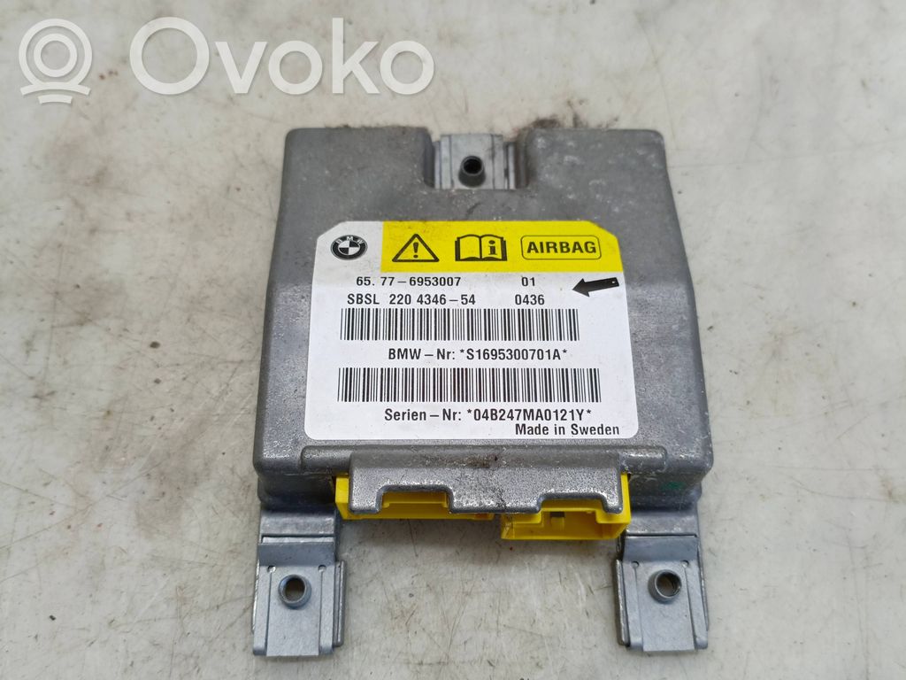Unidad de control/módulo del Airbag   6953007,SBSL220434654,S1695300701A,04B247MA0121Y,220434654,65776953007