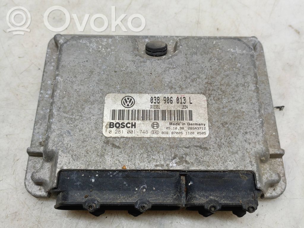 Volkswagen Lupo Engine control unit/module 