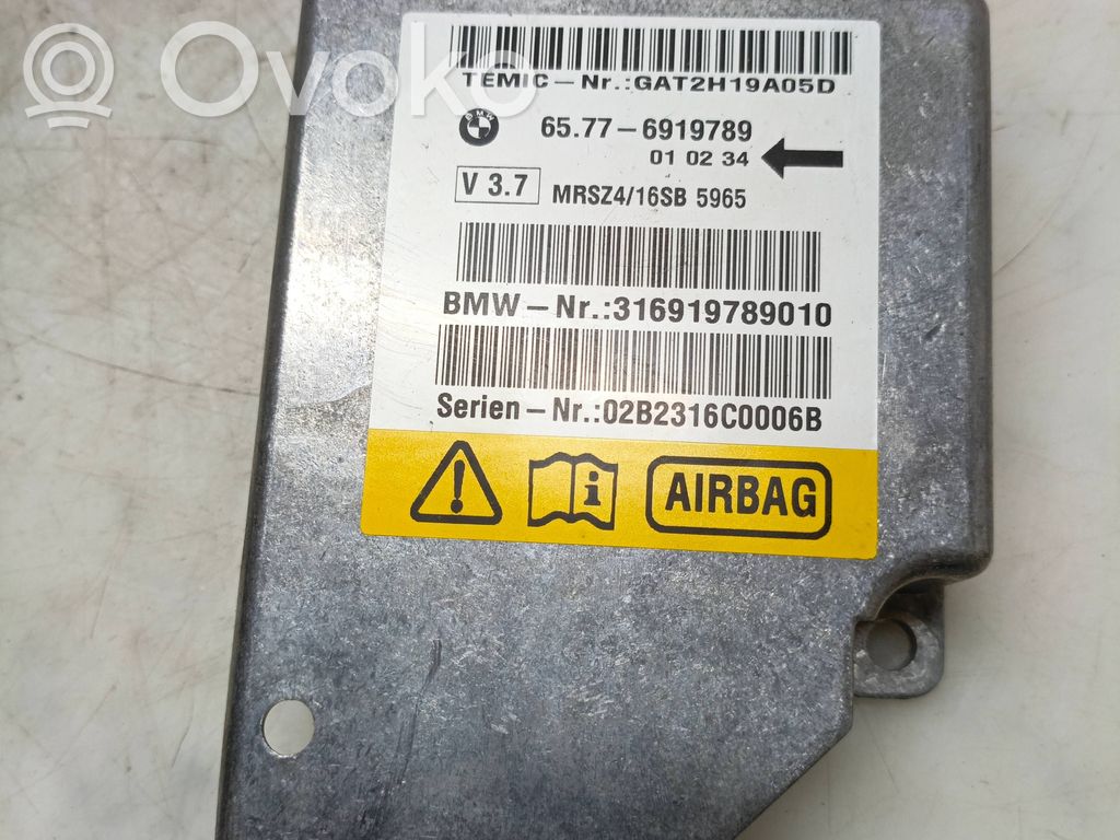 Module de contrôle airbag   6919789,316919789010,02B2316C0006B