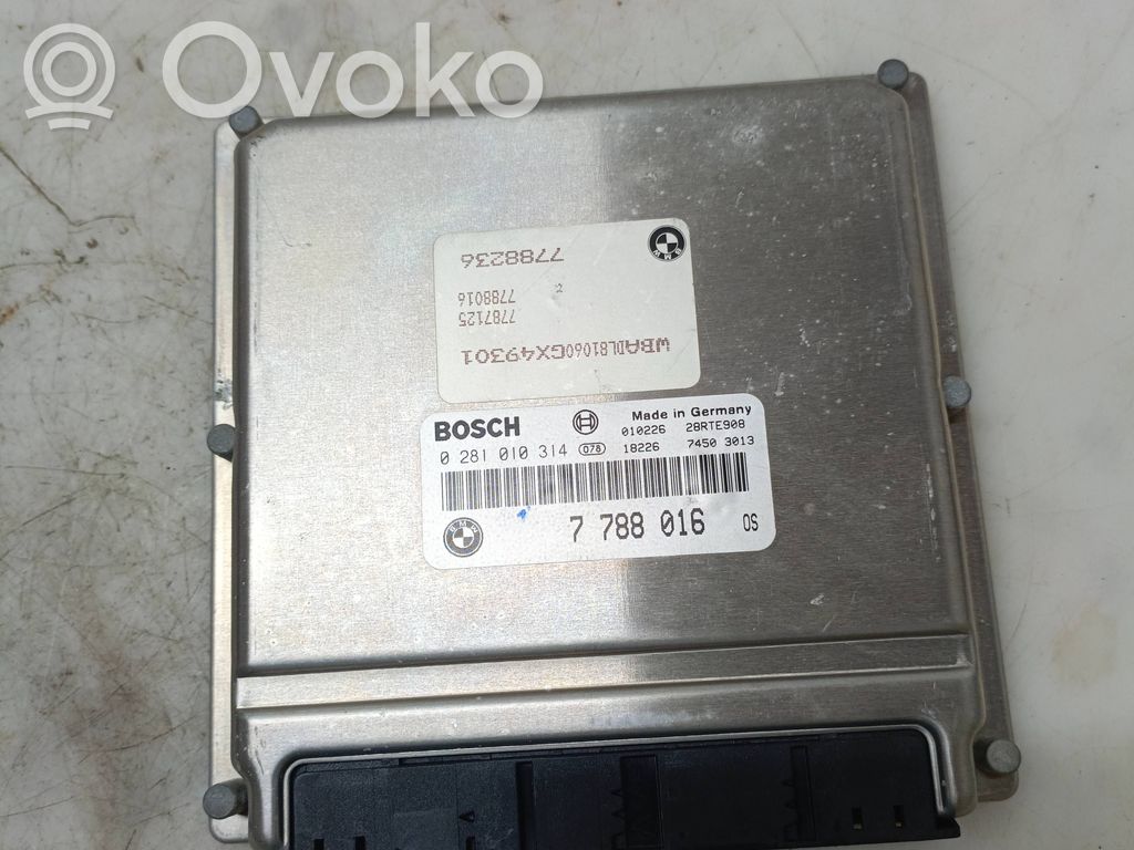 BMW 5 E39 Engine control unit/module 