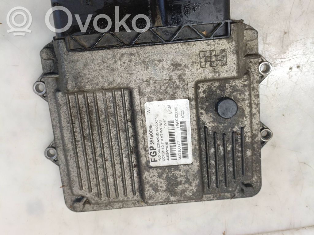 Opel Corsa C Unidad de control/módulo del motor 