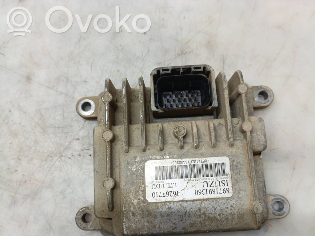 Opel Astra G Fuel injection pump control unit/module 