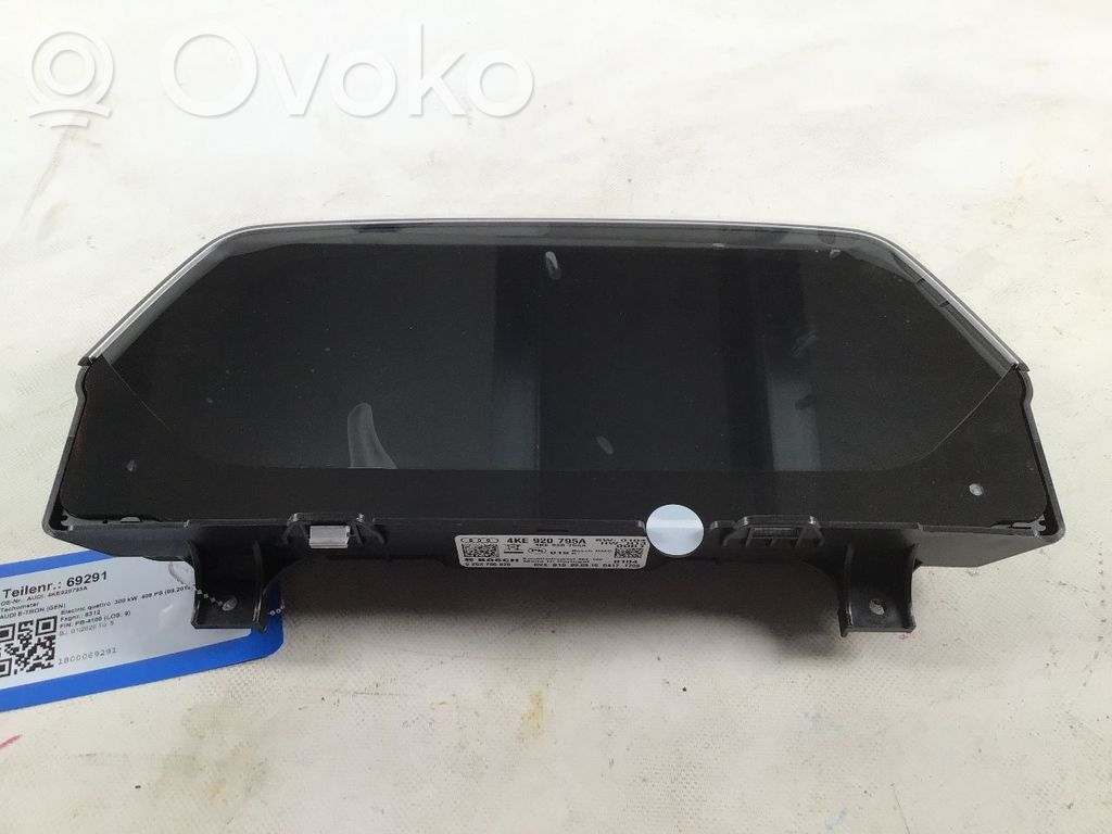 Audi e-tron Speedometer (instrument cluster) 