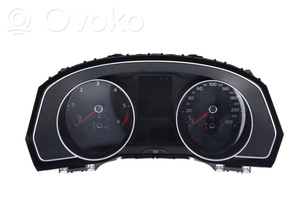 Volkswagen PASSAT B8 Tachimetro (quadro strumenti) 