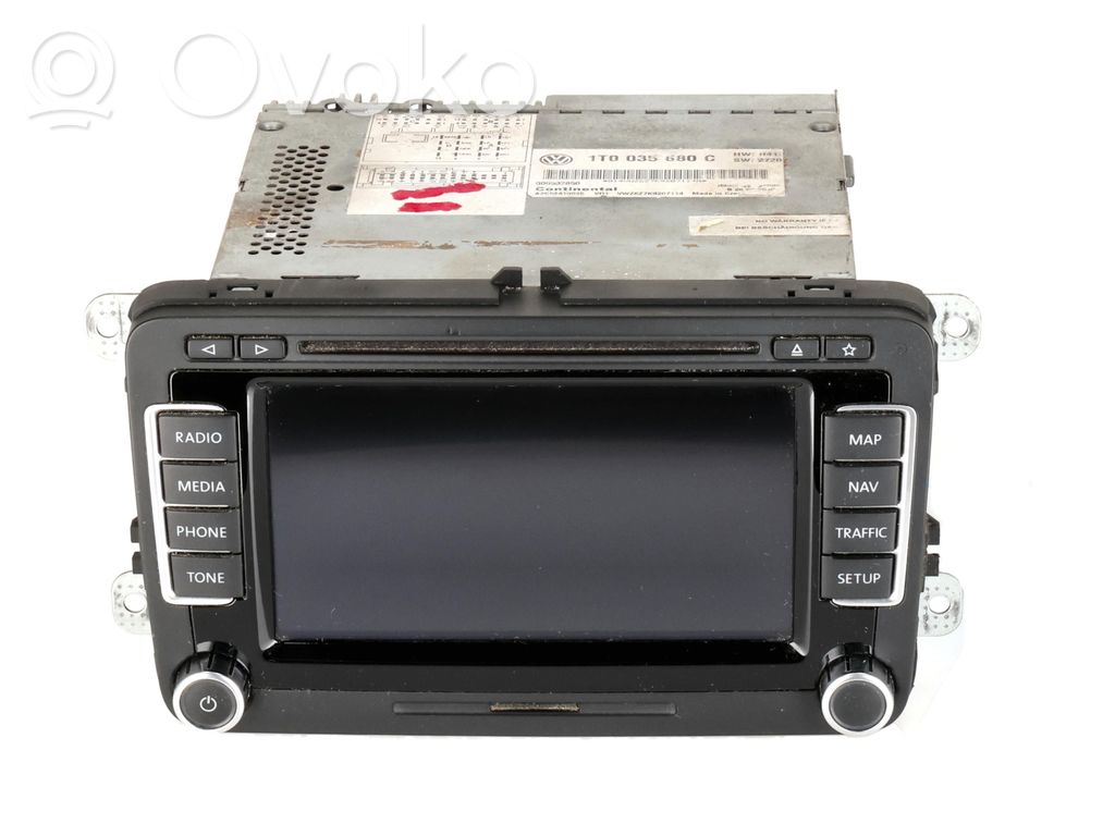 Volkswagen PASSAT B7 Unità principale autoradio/CD/DVD/GPS 