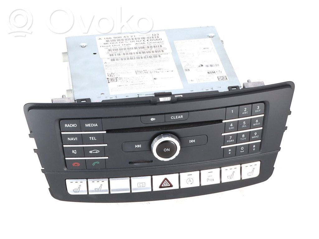 Mercedes-Benz GLE AMG (W166 - C292) Unité principale radio / CD / DVD / GPS 