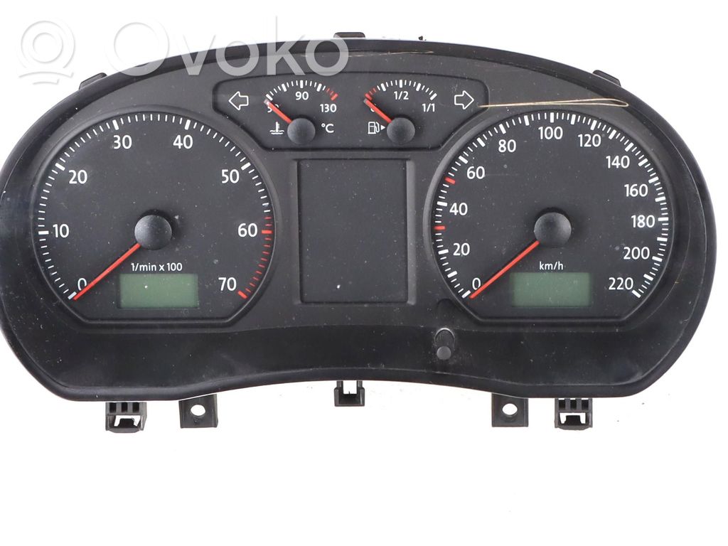Volkswagen Polo IV 9N3 Tachimetro (quadro strumenti)