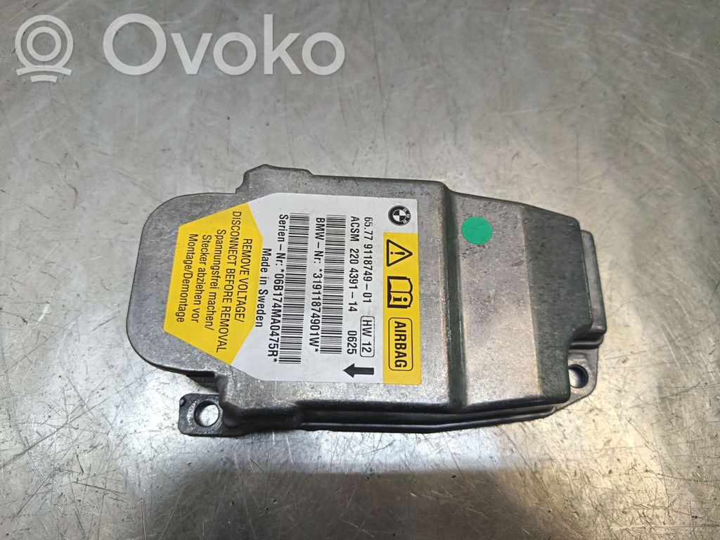 BMW 5 E60 E61 Airbag control unit/module 