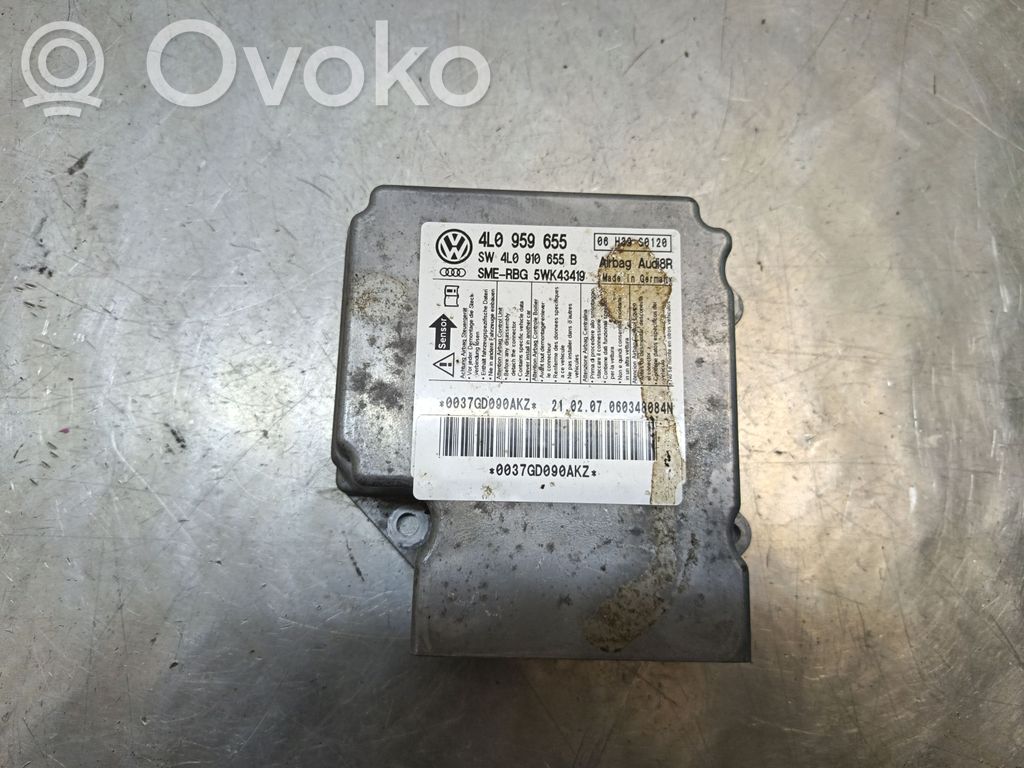 Sterownik / Moduł Airbag   4L0959655,0037GD090AKZ,06H39S0120,4L0910655B
