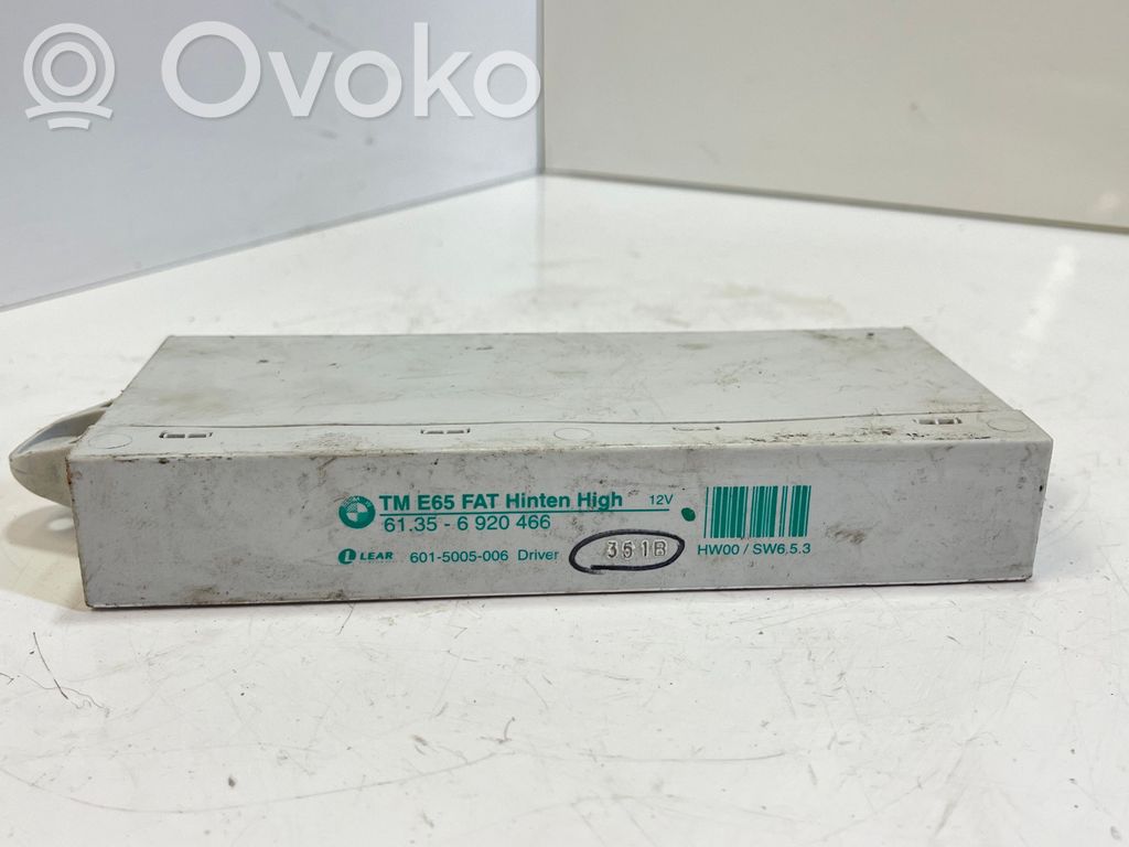 BMW 7 E65 E66 Door control unit/module 