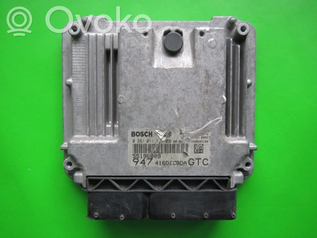 Engine control unit/module ECU   55195464,0281011511