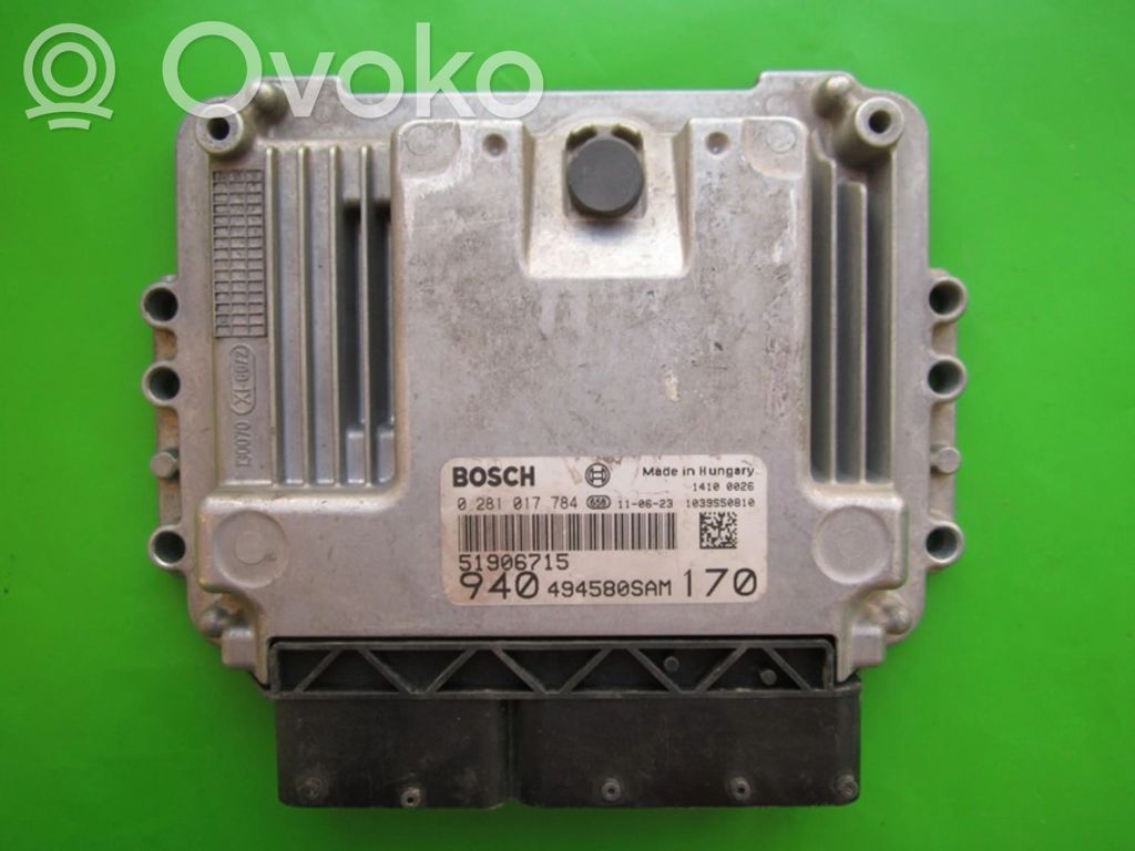 Alfa Romeo Giulietta Engine control unit/module ECU 