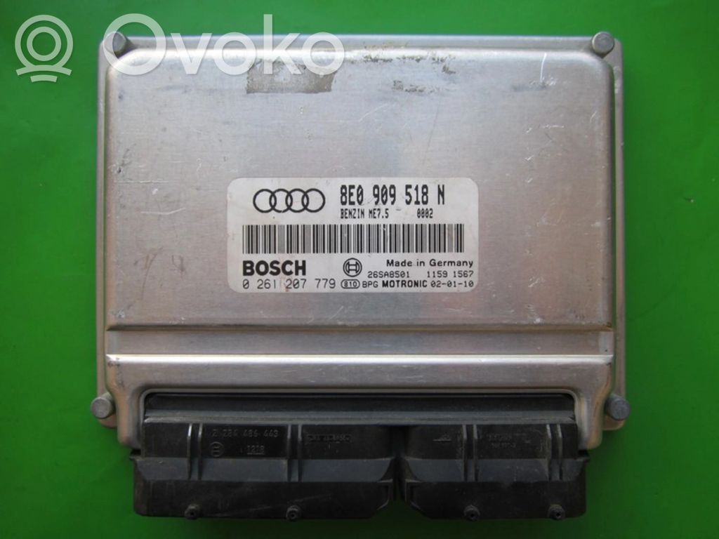 Audi A4 S4 B6 8E 8H Unidad de control/módulo ECU del motor 