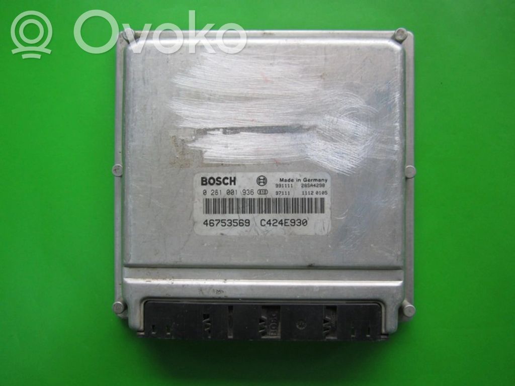 Alfa Romeo 145 - 146 Engine control unit/module ECU 