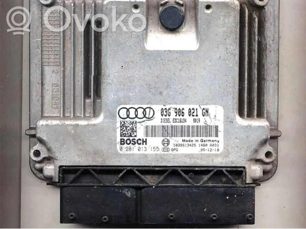 Volkswagen PASSAT B6 Engine control unit/module ECU 