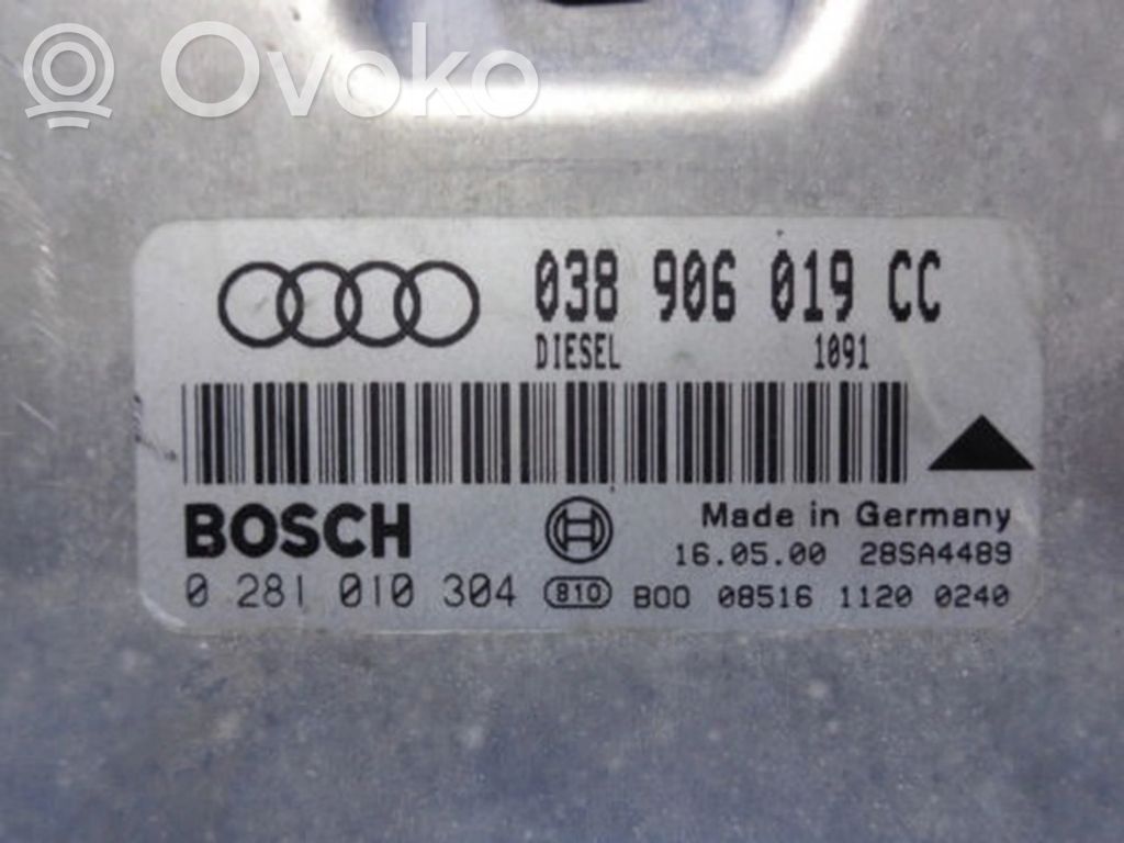 Audi A4 S4 B5 8D Engine control unit/module ECU 
