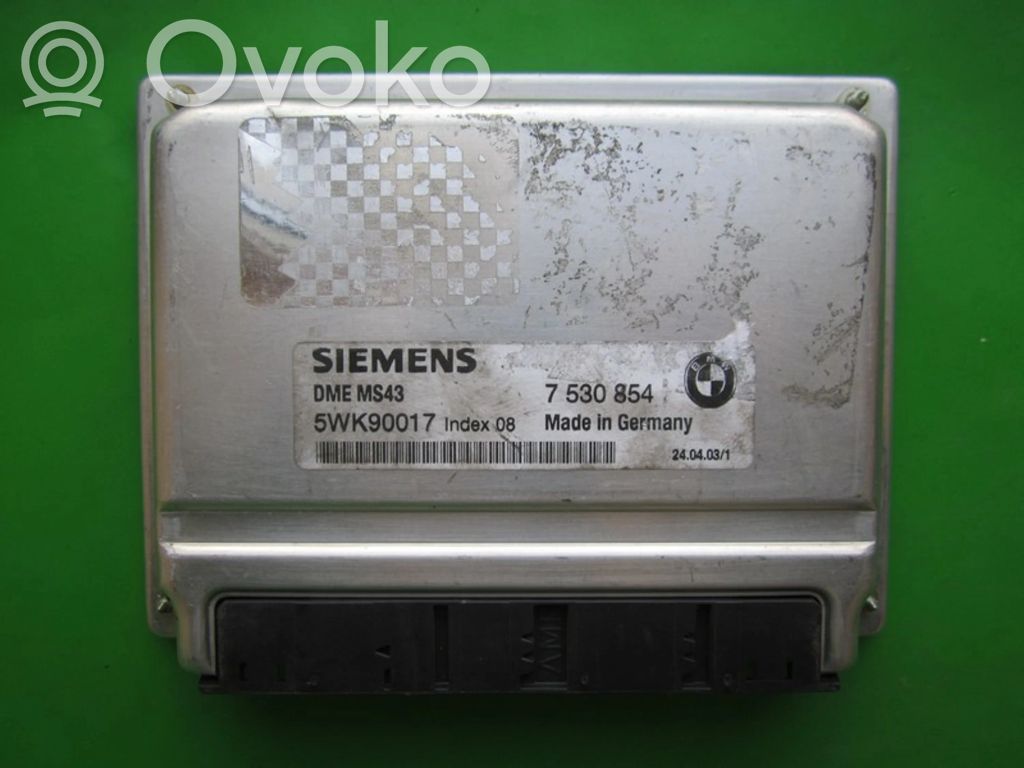 BMW 3 E46 Galios (ECU) modulis 