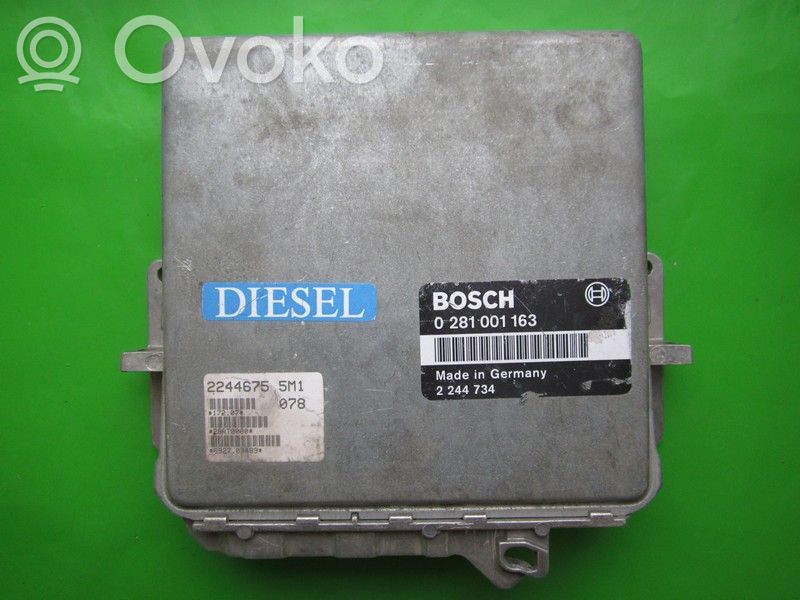 Motorsteuergerät ECU   2244734,0281001163