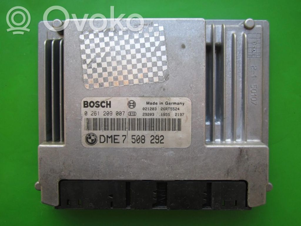 BMW 3 E46 Unité de commande, module ECU de moteur 