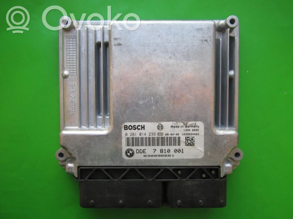 BMW 3 E90 E91 Unidad de control/módulo ECU del motor 